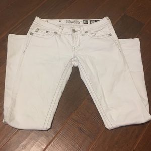 Miss Me White Bootcut Jeans 🎀